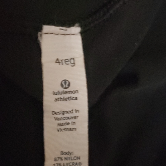Lululemon Athletic pants size 4 regular - Picture 4 of 4